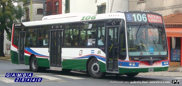 Agrale MT 17.0 LE - Nuovobus - C.U.S.A.
OTE 601
Línea 106 - Interno 4501
Ya en actividad

Colección: Gamba 28x40

http://galeria.bus-america.com/displayimage.php?pid=35262
http://galeria.bus-america.com/displayimage.php?pid=35263
http://galeria.bus-america.com/displayimage.php?pid=36838
http://galeria.bus-america.com/displayimage.php?pid=38138
Palabras clave: Gamba / 106