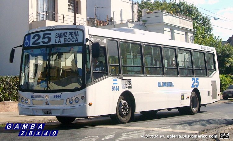 Agrale MT 15 - Todo Bus - General Tomás Guido
OPI 973
Línea 25 - Interno 9144
El otro nuevo de la 25.
Además han renovado un par de coches por usados, caso internos 9123 y 9132, en este caso son MT 12 Todo Bus

Colección: Gamba 28x40
Palabras clave: Gamba / 25