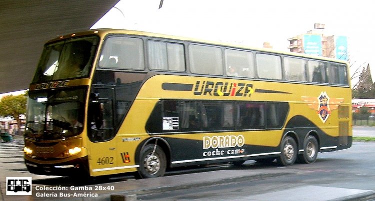 Mercedes-Benz O-400 - Busscar (en Argentina) - General Urquiza
Interno 4602
Servicio Dorado

Colección: Gamba 28x40
Palabras clave: Gamba / Larga