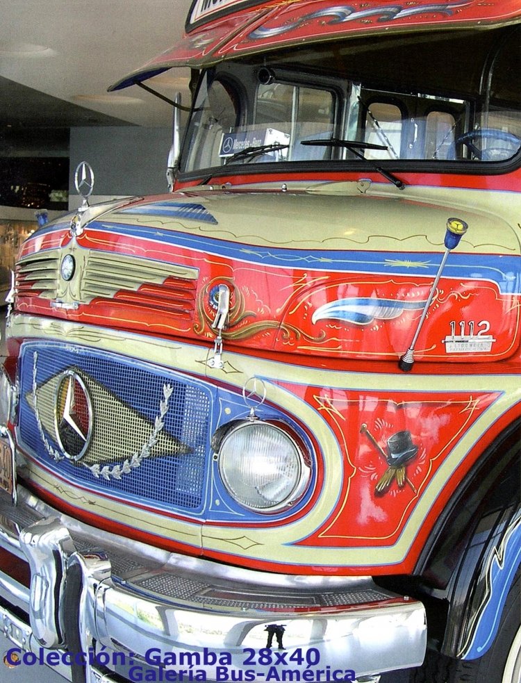 Mercedes-Benz LO 1112 - El Cóndor - La Perlita
Unidad en exposición, en el Museo Mercedes-Benz de Alemania

Fotografía extraída del fascículo Buses del Mundo (Edición Argentina) 
Palabras clave: Gamba / 6