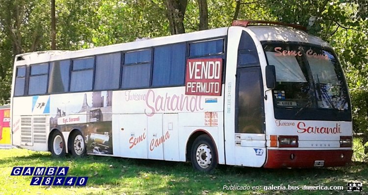 ARBUS - Eurobus - Turismo Sarandí
Q 057461 - RDY 899
Palabras clave: Gamba / Larga