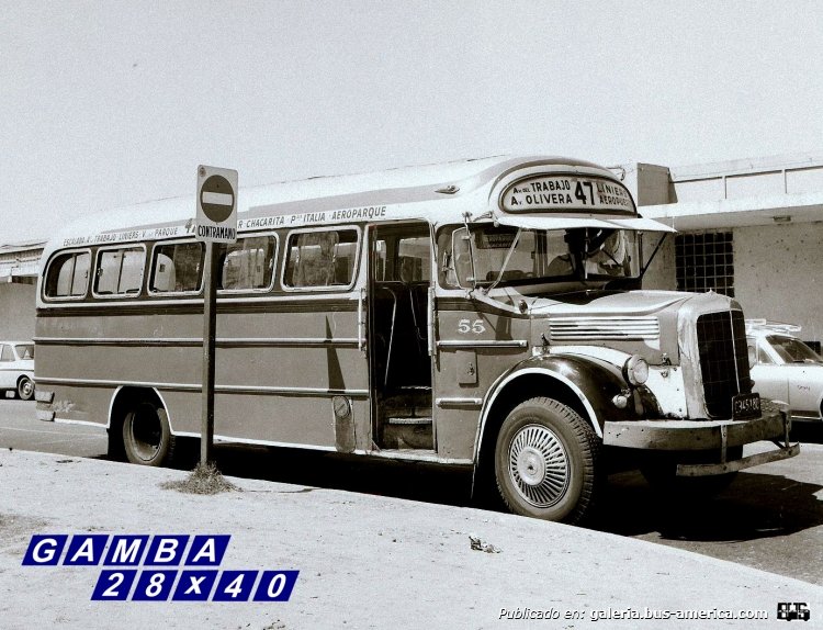 Mercedes-Benz L 312 - Agüero - M.O. 47
C 345180
Línea 47 - Interno 55

Fotografía: Autor desconocido
Colección: Gamba 28x40
Palabras clave: Gamba / 47