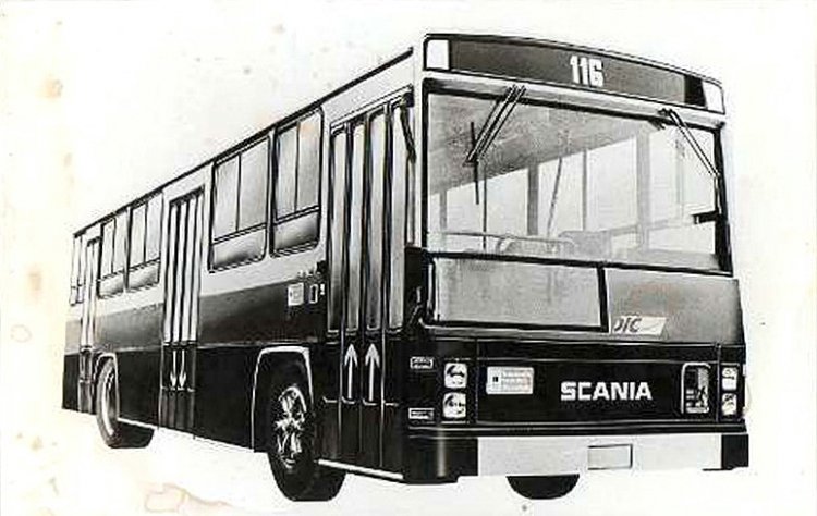 Scania BR 116 - D.I.C. 
Prototipo de servicio urbano, carrozado por la rosarina D.I.C.

Fotografía extraída de www.mercadolibre.com
Palabras clave: Gamba / DIC