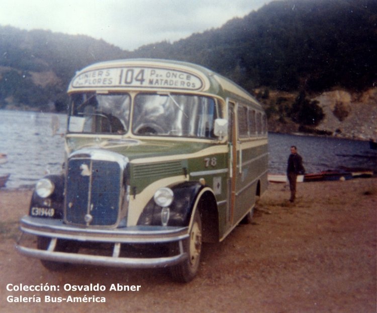 Mercedes-Benz LO 911 - San Juan - Empresa de Transportes Línea 104
C 319449
Línea 104 - Interno 78

Archivo: Osvaldo Abner
Gestión: Pablo Olguín
Palabras clave: Gamba / 104