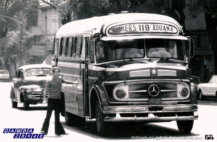 Mercedes-Benz LO 1112 - El Indio - Línea 119 
C 181001
Línea 119 - Interno 10

Colección: Gamba 28x40

http://galeria.bus-america.com/displayimage.php?pid=25384
http://galeria.bus-america.com/displayimage.php?pid=32406
Palabras clave: Gamba / 119