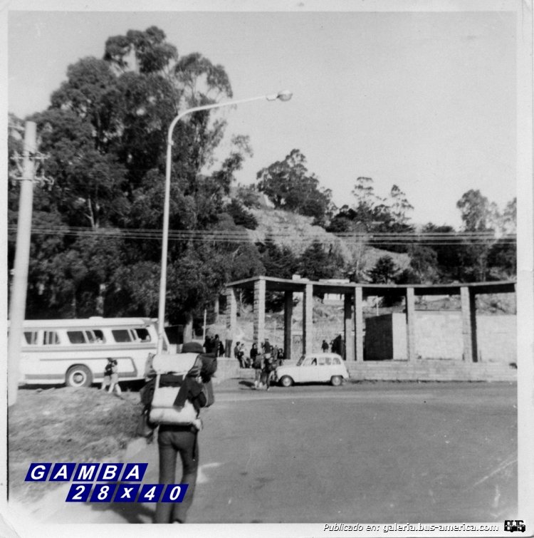 Leyland Royal Tiger - D.I.C. - El Rápido
No es una foto de las más completas, pero se llega a ver parte de un D.I.C. de fines de la década del 60, este modelo tenía una particularidad, las luces traseras, eran verticales desde la cintura hasta el paragolpes, similares a las de un Peugeot 404.

Fotografía: Autor desconocido
Gentileza: Antonio A Deluca
Colección: Gamba 28x40
Palabras clave: Gamba / Larga