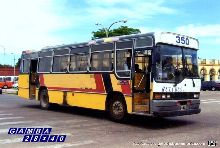 Mercedes-Benz OHL 1320 - Ei-Var - Ruta Bus
¿ATP 243?

Línea 350 (Prov. Buenos Aires)

Fotografía: Marcelo Scévola
Colección: Gamba 28x40
Intercambio web foto x foto
Palabras clave: Gamba / 350