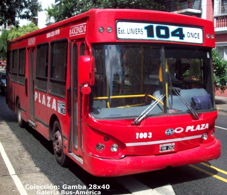 T.A.T.S.A. - Puma D 9.4 - Empresa de Transportes Línea 104
FHN 262
Línea 104 - Interno 1003

Colección: Gamba 28x40
Palabras clave: Gamba / 104
