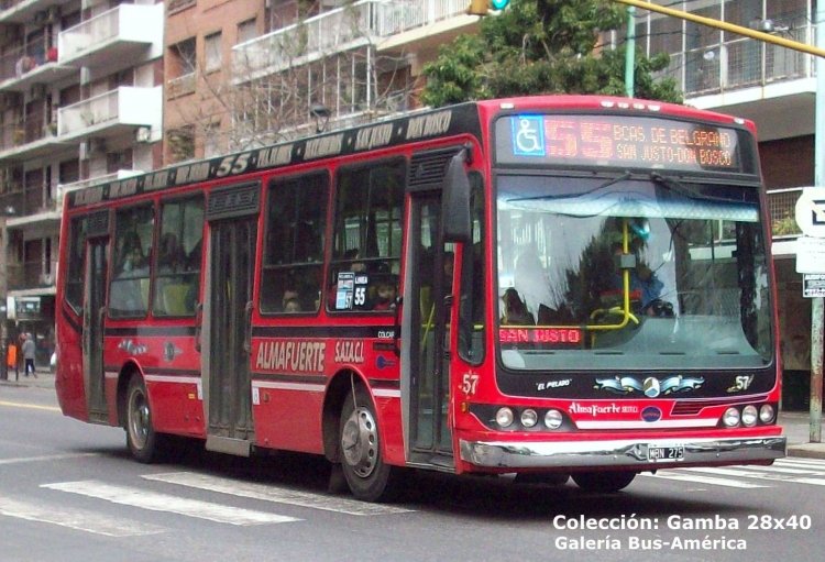 Mercedes-Benz OH 1618 L - Nuovobus - Almafuerte
MBN 275
Línea 55 - Interno 57

Colección: Gamba 28x40
Palabras clave: Gamba / 55