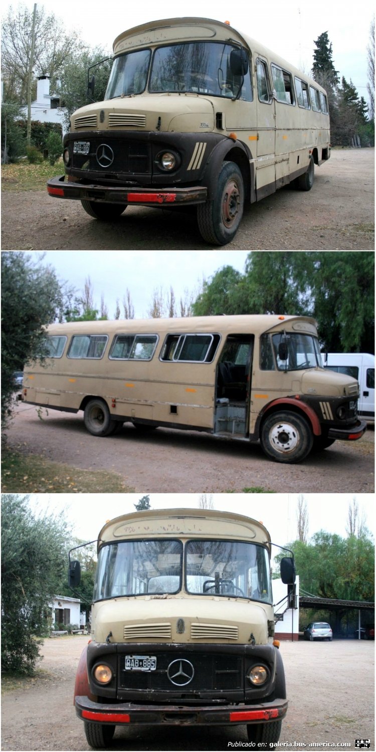 Mercedes-Benz L 1114 - Colonnese - Particular
M 088389 - RAB 885
Ex Empresa Carlos Perez, interno 2
Publicado a la venta en Mercado Libre

Para conocer mas sobre esta carrocería acceda a:
[url=http://www.bus-america.com/ARcarrocerias/Colonnese/Colonnese-historia.htm] revista.bus-america.com Carrocerías COLONNESE
[/url]

http://galeria.bus-america.com/displayimage.php?pid=25210
http://galeria.bus-america.com/displayimage.php?pid=25815
Palabras clave: Gamba / Mza