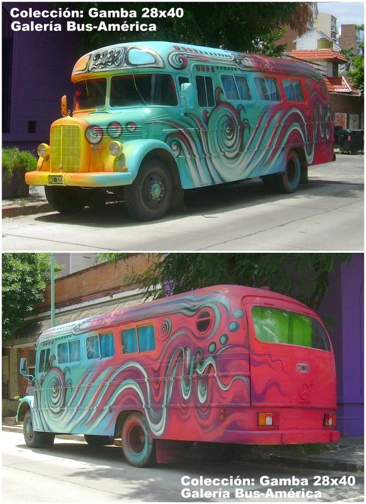 Mercedes-Benz LO 911 - C.E.A.P. - Particular
C 629163 - WNI 325
Extraña decoración, para este coche que hace un tiempo lucía más sobrio

Colección: Gamba 28x40

http://galeria.bus-america.com/displayimage.php?pid=14428
http://galeria.bus-america.com/displayimage.php?pid=24066
http://galeria.bus-america.com/displayimage.php?pid=36139
http://galeria.bus-america.com/displayimage.php?pid=37755
Palabras clave: Gamba / 911