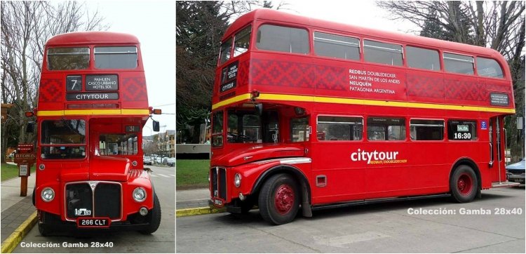 AEC - Park Royal Routemaster (en Argentina) - Red Bus - City Tour
AOP 693
Unidad destinada a visitas guiadas en San Martín De Los Andes
Colección: Gamba 28x40
Palabras clave: Gamba / DD