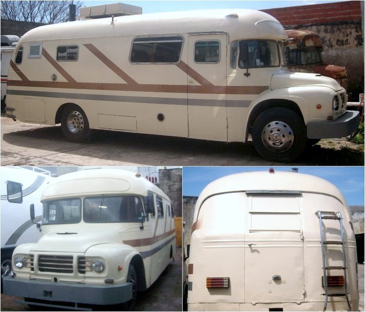 Bedford J6LZ1 - San Juan - Motorhome
Si no estoy equivocado con la carrocería, es una rareza, este motorhome

Imagen extraída de www.mercadolibre.com
Palabras clave: Gamba / MH