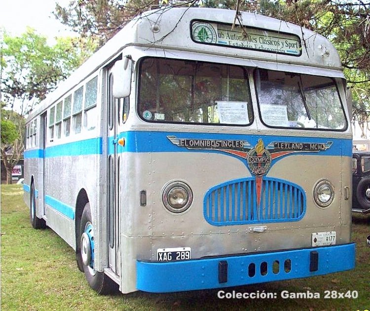 Leyland Olympic - M.C.W. (en Argentina) - Particular
XAG 289
Colección: Gamba 28x40
Palabras clave: Gamba / Leyland