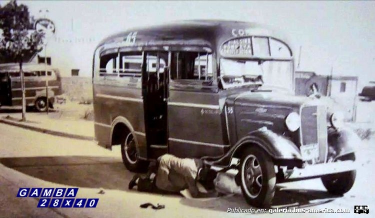 Chevrolet (G.M.C.) - La Maravilla - Línea 65
Línea 65 - Interno 33

Fotografía: Autor desconocido
Colección: Antigüedades Giles
Palabras clave: Gamba / 65