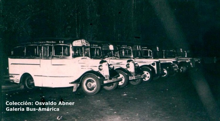 Chevrolet (G.M.C.) 1936 - Puletti - Línea 64
Línea 64
Probablemente una de las cabeceras de la línea, que no es otra que la que conocemos hoy. La imagen esta comprendida entre 1935, cuando recibe este número, hasta el momento que es tomada por la Corporación.
(Datos de izquierda a derecha)

Colección: Osvaldo Abner
Gestión: Pablo Olguín
Palabras clave: Gamba / 64