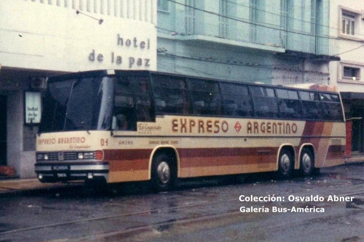 Scania K 112 - Troyano - Expreso Argentino
Interno 01

Archivo: Osvaldo Abner
Gestión: Pablo Olguín
Palabras clave: Gamba / Larga