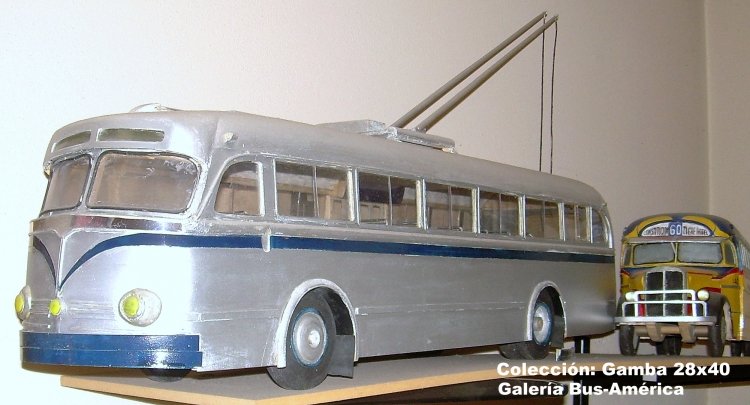 Mercedes-Benz O-6600 T (en Argentina) [Maqueta]
Maqueta realizada por Jorge Arcuri

Colección: Gamba 28x40
Palabras clave: Gamba / Maqueta