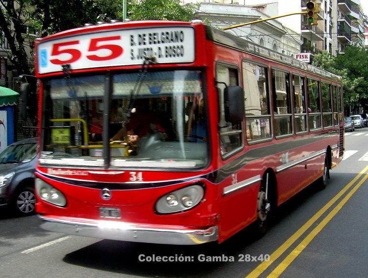 Mercedes-Benz OH 1315 - La Favorita - Almafuerte
HGQ 407
Línea 55 - Interno 34 
Ex línea 172 - Ex interno 47
Palabras clave: Gamba / 55