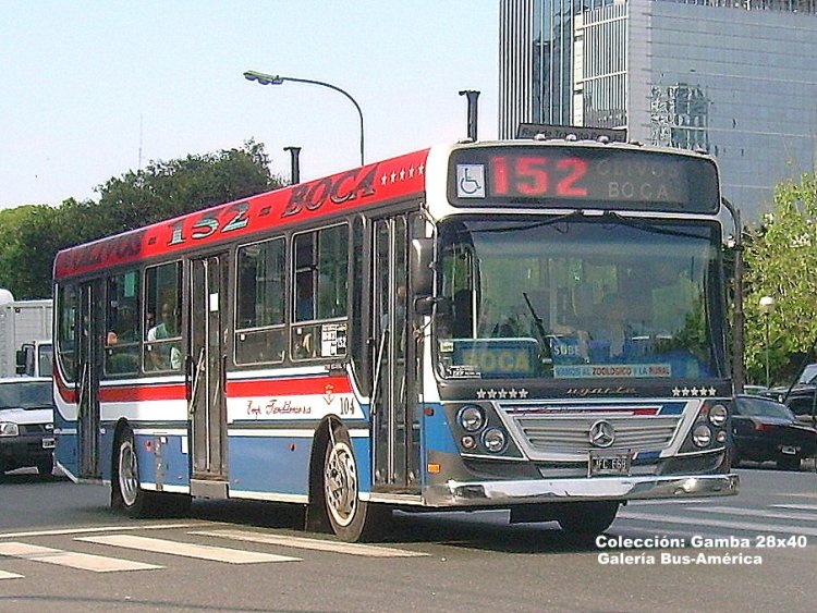 Mercedes-Benz OH 1618 L - Ugarte - Tandilense
JFC 668
Línea 152 - Interno 104

Colección: Gamba 28x40
Palabras clave: Gamba / 152