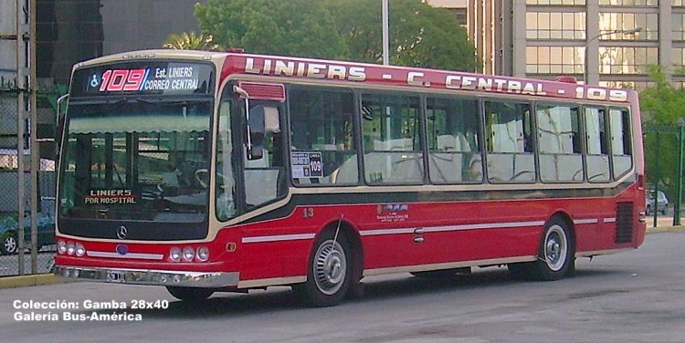 Mercedes-Benz OH 1618 L - Nuovobus - Nueve De Julio
MZN 131
Línea 109 - Interno 13

Colección: Gamba 28x40
Palabras clave: Gamba / 109