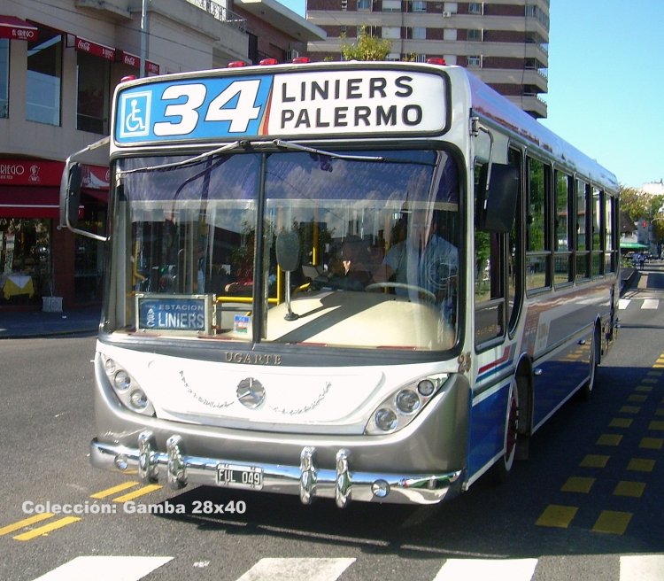 Mercedes-Benz OH 1315 - Ugarte - Juan B Justo
FUL 049
Línea 34 - Interno 25
Palabras clave: Gamba / 34