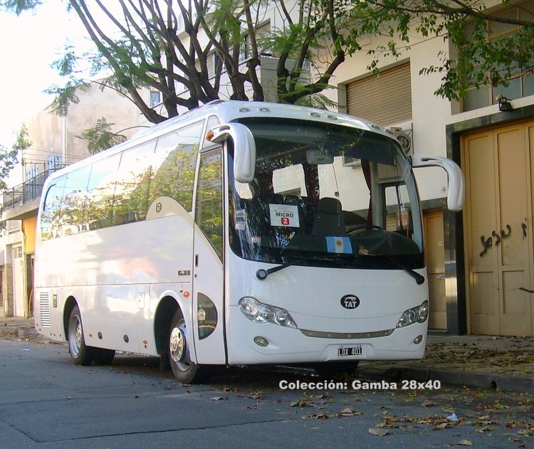 King Long XM Q6---Y , TATSA Puma D 8 (en Argentina) - BMG
LDX 401

BMG, Interno 6

Colección: Gamba 28x40
Palabras clave: Gamba / TATSA