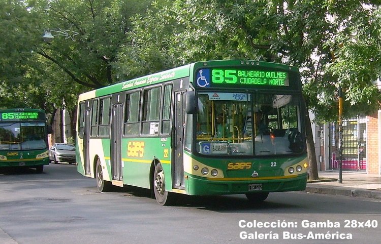 Agrale MT 15 - Todo Bus - S.A.E.S.
LDH 502
Línea 85 - Interno 22
Línea a la cual le quedan pocos chasis Mercedes-Benz

Colección: Gamba 28x40
Palabras clave: Gamba / 85