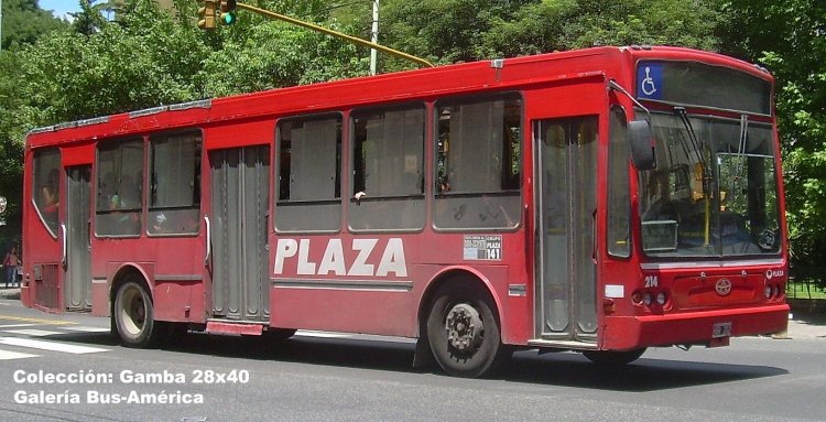 T.A.T.S.A. - Puma D 12 - Plaza
HBR 202
Línea 141 - Interno 214
Ponele Techesco !!
Ver el arreglo en el techo de esta unidad

Colección: Gamba 28x40
Palabras clave: Gamba / 141