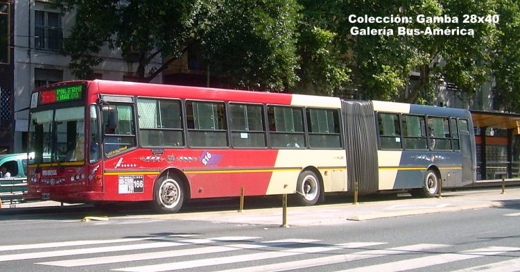 Mercedes-Benz O-500 UA - Metalpar Iguazú 2007 - Empresa Línea 216
JYZ 366
[url=https://bus-america.com/galeria/displayimage.php?pid=27996]https://bus-america.com/galeria/displayimage.php?pid=27996[/url]
[url=https://galeria.bus-america.com/displayimage.php?pid=35618]https://galeria.bus-america.com/displayimage.php?pid=35618[/url]
[url=https://bus-america.com/galeria/displayimage.php?pid=55939]https://bus-america.com/galeria/displayimage.php?pid=55939[/url]

Línea 166 (Buenos Aires), interno 39

El articulado famoso de la 166

Colección: Gamba 28x40
Palabras clave: Gamba / 166