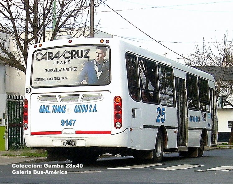 Agrale MT 12 - Todo Bus - General Tomás Guido
GLO 441
Línea 25 - Interno 9147

Colección: Gamba 28x40

http://galeria.bus-america.com/displayimage.php?pid=38214
Palabras clave: Gamba / 25