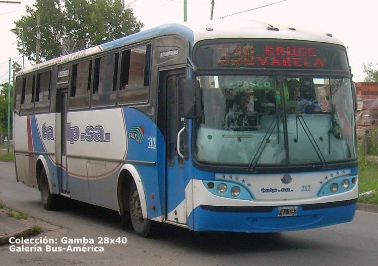 Volvo B7 - Sudamericanas F50 320 - T.A.L.P.
FVJ 093

Línea 338 (Buenos Aires) - Interno 212

Colección: Gamba 28x40
Palabras clave: Gamba / 338