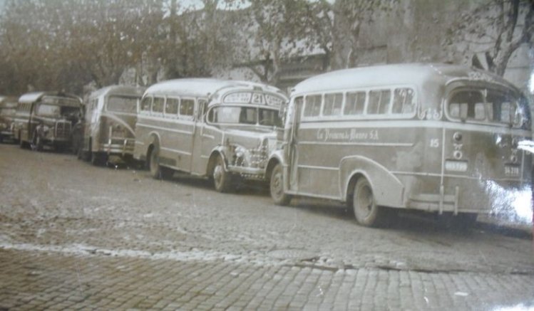 La Primera De Munro
Varios L 312 con distintas carrocerías
Foto autor desconocido. Colección J Arcuri - A A Deluca
[Datos de adelante hacia atrás, o de derecha a izquierda]
Palabras clave: Gamba / L 312