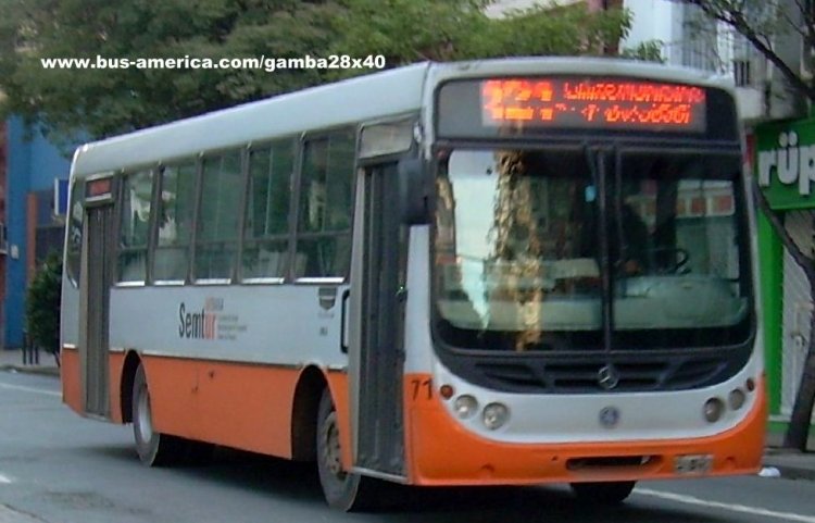 Mercedes-Benz OF 1417 - Metalpar Tronador
Linea 121 SEMTUR
Palabras clave: Gamba / 121