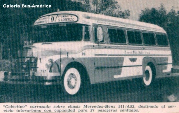 Mercedes-Benz LO 911 - Caseros - Empresa 9 De Julio
Línea 9 - Interno 16

Fotografía de carrocería: Caseros
Publicada en revista: Industria Carrocera Argentina
Archivo: Osvaldo Abner
Gestión: Pablo Olguín
Palabras clave: Gamba / Rosario