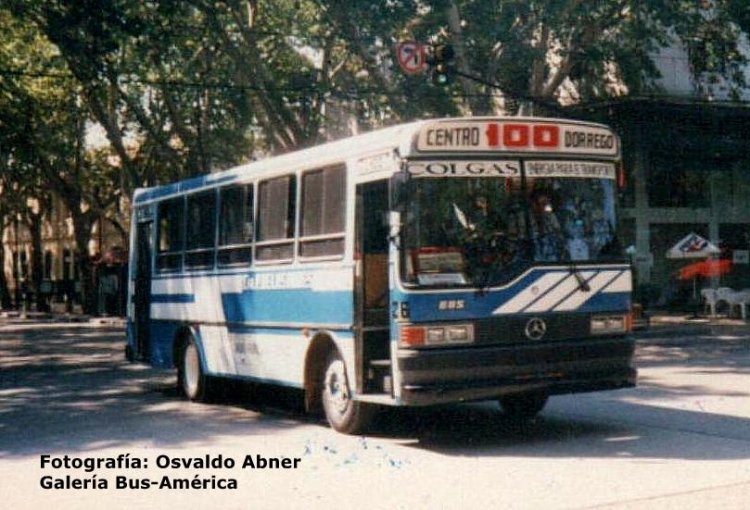 Mercedes-Benz OH 1316 G - BUS - Cía. Paso De Los Andes
Línea 100 - Interno 26

Fotografía: Osvaldo Abner
Gestión: Pablo Olguín
Palabras clave: Gamba / Mza