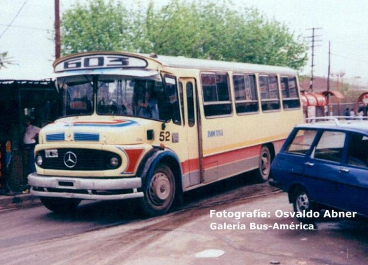 Mercedes-Benz LO 1114 - San Juan - M.O.C.B.S.A.
Línea 603 - Interno 52

Fotografía: Osvaldo Abner 
Gestión: Pablo Olguín
Palabras clave: Gamba / 603