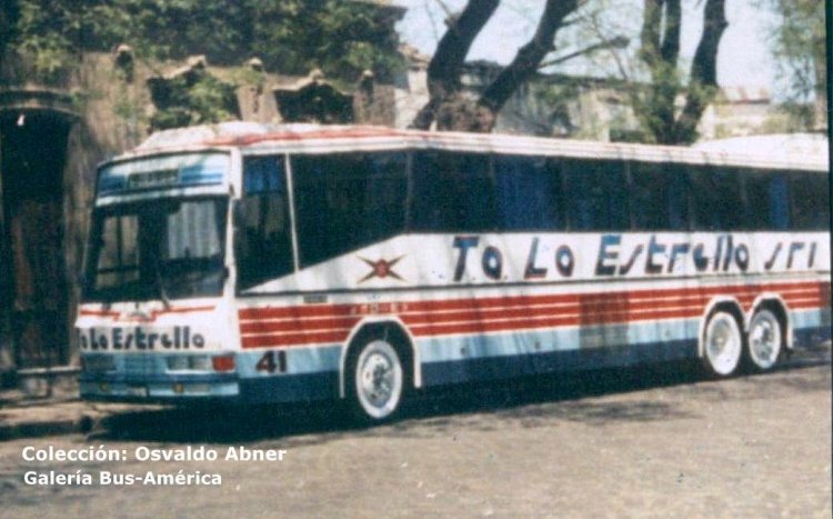 Scania - El Detalle - T.A. La Estrella
Interno 41

Archivo: Osvaldo Abner
Gestión: Pablo Olguín
Palabras clave: Gamba / Larga