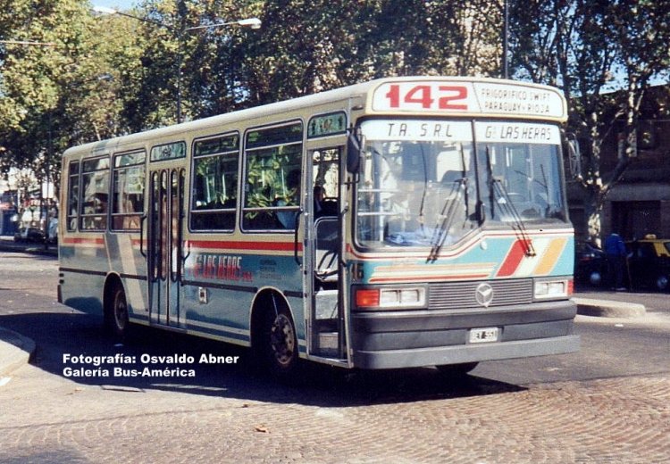 Mercedes-Benz OHL 1320 - Ugarte - General Las Heras
AEY 561
Línea 142 - Interno 16
Hermoso ejemplar de Ugarte, se lo ve en óptimas condiciones,
al momento de la foto no llegaba al año de uso

Fotografía: Osvaldo Abner
Gestión: Pablo Olguín

Palabras clave: Gamba / Rosario