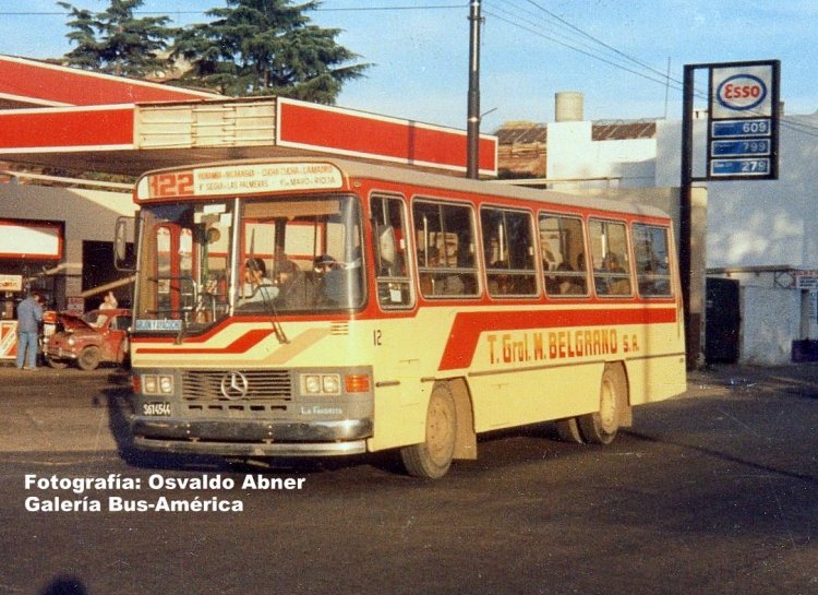 Mercedes-Benz OF 1214 - La Favorita - Manuel Belgrano
S 614544
Línea 122 - Interno 12

Fotografía: Osvaldo Abner
Gestión: Pablo Olguín
Palabras clave: Gamba / Rosario