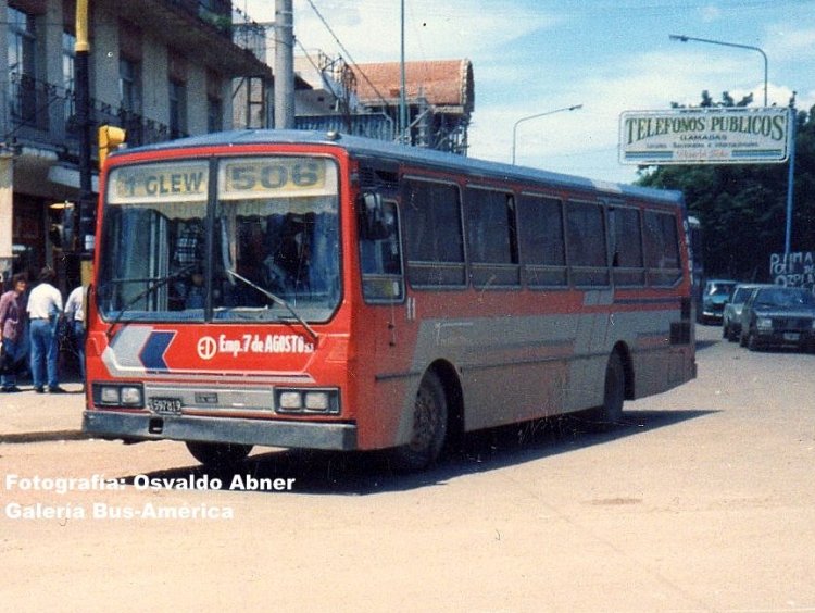 El Detalle OA 101 - El Detalle - 7 De Agosto
C 1597819
Línea 506 - Interno 11

Fotografía: Osvaldo Abner
Gestión: Pablo Olguín
Palabras clave: Gamba / 506