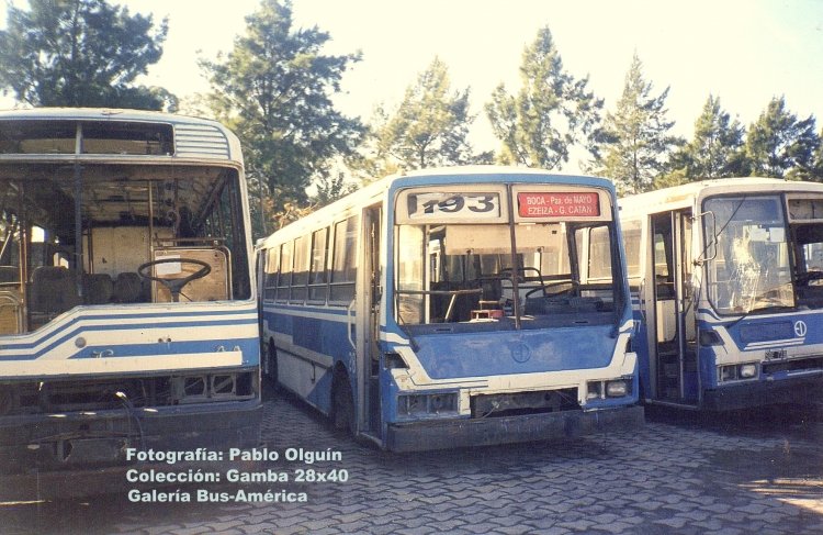 El Detalle OA 101 - El Detalle - Fournier
Línea 193 - Interno 28
Cadáveres de la extinta empresa
Si bien respeto el número de línea, los destinos no pertenecen a ella

Fotografía: Pablo Olguín
Colección: Gamba 28x40
Palabras clave: Gamba / 193