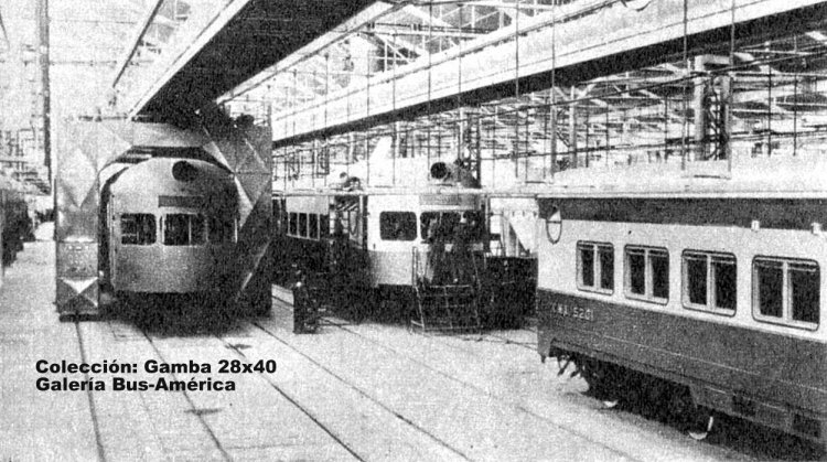 FIAT 7131 (coche motor) - E.F.E.A.
CM 5201
Vista de la planta de Materfer, donde se construyeron buena parte
de estos coches

Foto: Autor desconocido
Colección: Gamba 28x40
Palabras clave: Gamba / FFCC