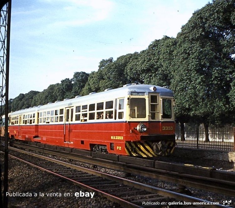 Bethlehem Steel (en Argentina) - Ferrocarriles Argentinos
Línea General Urquiza - M.U. 3353

Fotografía: Autor desconocido
Publicada a la venta en "ebay"
Palabras clave: Gamba / FFCC