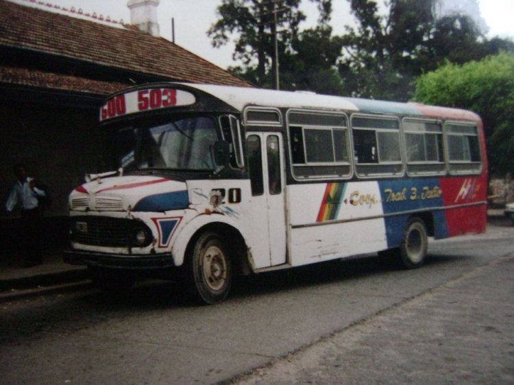Mercedes-Benz LO 1114 - El Diseño - Cooperativa de Trabajo 3 de Julio
Línea 500/503 - Interno 20
Ya comenzaban a introducir pequeños cambios en la librea, alejándose 
del "corte Línea 71". Estación FF CC Zárate. 
