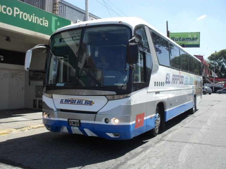 Mercedes-Benz O-500 - Comil Campione 345 (en Argentina) - El Rápido del Sud
GAV 376
Unidad de las Lineas 212-259 de El Rapido del Sud..., en servicio en Haedo!!!
 Cubriendo el piso de Alvarez
Palabras clave: EL rapido del sud