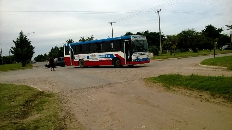 Mercedes-Benz OH 1621 L - Marcopolo - Expreso Mar del Sud 
Línea 500 - Interno 02
Servicio procedente de Miramar, doblando de Av. 27 (Ruta de Acceso) hacia la Av. 100, a las 19:00/19:05 del viernes 7 de febrero del corriente año. De ésta llegada saqué varias fotos, pero ésta es la mejor y se la recomendé a Ale Busarg.

http://galeria.bus-america.com/displayimage.php?pid=30108
http://galeria.bus-america.com/displayimage.php?pid=30110
Palabras clave: Expreso Mar del Sud 02 2