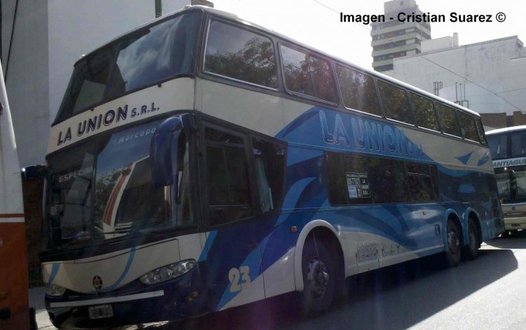Volvo - Marcopolo (en Argentina) - La Union S.R.L.
CUB 069
Imagen - Cristian Suarez ©
Palabras clave: Volvo Marcopolo Paradiso La Union SRL Cristian Suarez Cristian_EDO