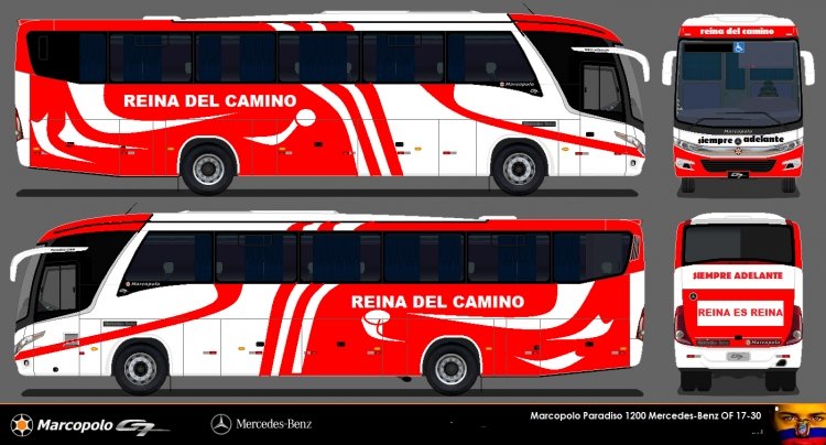 Marcopolo Paradiso (para Ecuador)
diseño de reina del camino ficticio 
cesar 020
Palabras clave: tomada de internet al azar