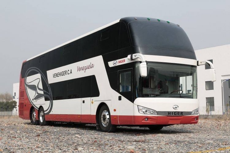 Higer Galaxy DD (Para Venezuela) - Modelo de Exhibición VeneHiger C.A.
Bus de exhibición del nuevo Higer Galaxy DD, un doble piso diseñado exclusivamente para el mercado suramericano, y que tiene planeado iniciar sus presentaciones para el mercado venezolano

Foto de Higer Do Brasil
Palabras clave: Higer Cummins Venezuela Galaxy
